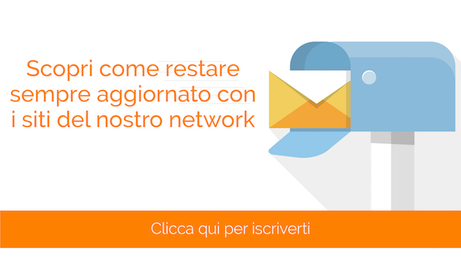 Banner iscrizione newsletter